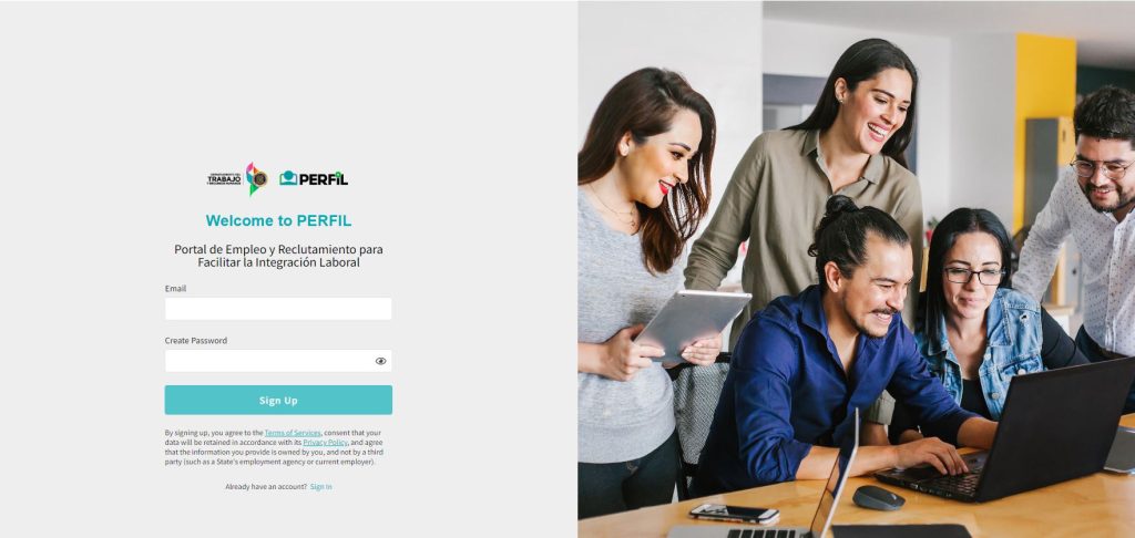 PERFIL: Portal de Empleo del Departamento del Trabajo y Recursos Humanos
